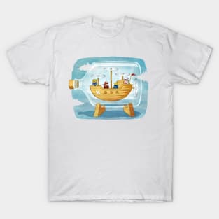 Airship in a Bottle T-Shirt